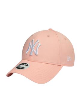 Mütze New Era New York Yankees 9FORTY Rosa.