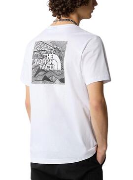 T-Shirt The North Face Redbox Celebration Weiß