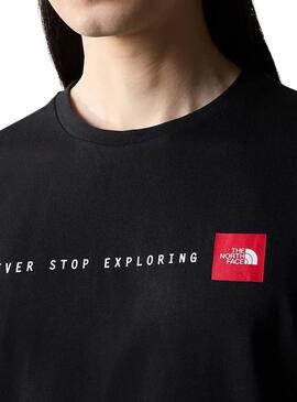 T-Shirt The North Face Never Stop Schwarz Herren