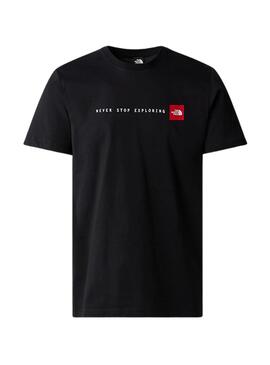 T-Shirt The North Face Never Stop Schwarz Herren