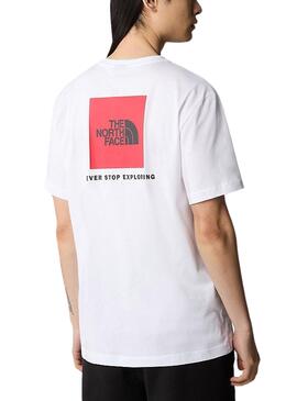 T-Shirt The North Face Redbox Weiß Herren