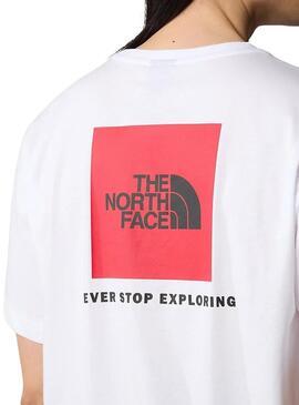 T-Shirt The North Face Redbox Weiß Herren