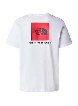 T-Shirt The North Face Redbox Weiß Herren