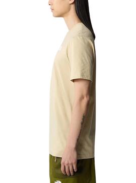 T-Shirt The North Face Redbox Beige für Herren.