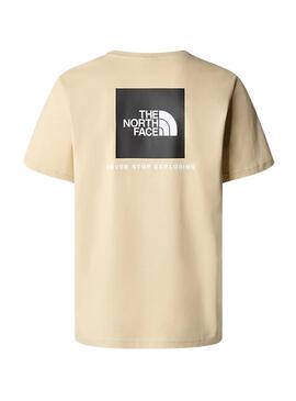 T-Shirt The North Face Redbox Beige für Herren.