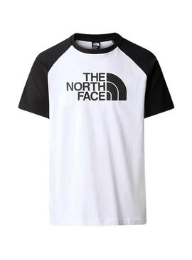 T-Shirt The North Face Raglan Easy Weiß Herren