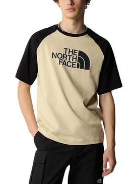 T-Shirt The North Face Raglan Easy Beige Herren