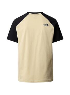 T-Shirt The North Face Raglan Easy Beige Herren