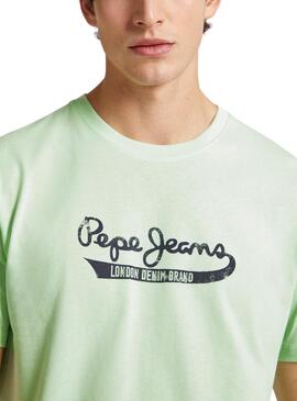 T-shirt Pepe Jeans Claude Grün für Herren