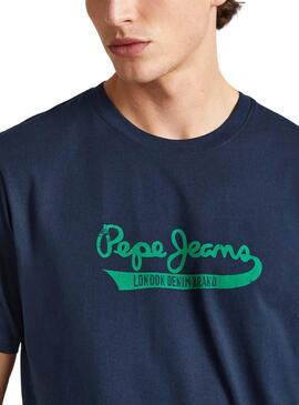 T-Shirt Pepe Jeans Claude Marino für Herren