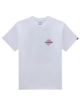 T-shirt Vans Loch Weiß für Herren