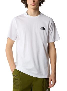 T-Shirt The North Face Simple Dome Weiß Herren