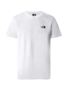 T-Shirt The North Face Simple Dome Weiß Herren