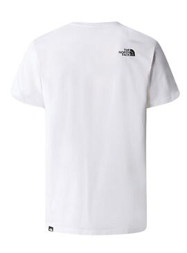 T-Shirt The North Face Simple Dome Weiß Herren