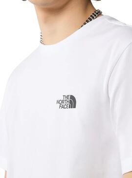 T-Shirt The North Face Simple Dome Weiß Herren