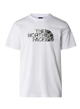 T-Shirt The North Face Easy Tee Weiß Herren
