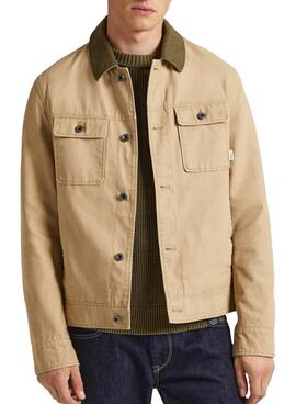 Cazadora Pepe Jeans Valtari Beige für Herren