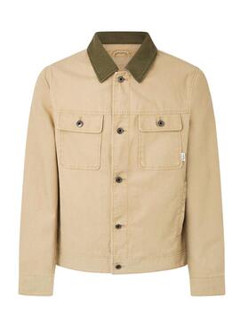 Cazadora Pepe Jeans Valtari Beige für Herren