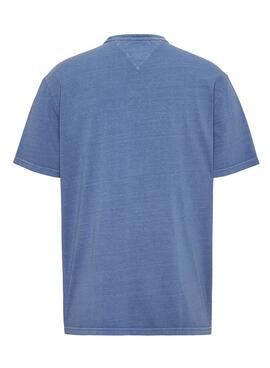 T-shirt Tommy Jeans Washed Badge Blau für Herren