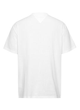 T-Shirt Tommy Jeans Spray Pop Weiß für Herren