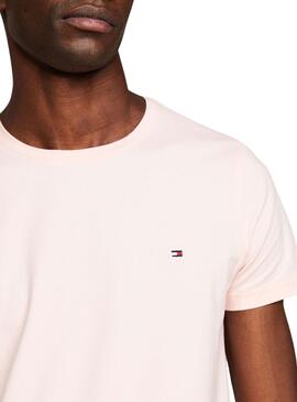 T-shirt Tommy Hilfiger Stretch Pink für Herren