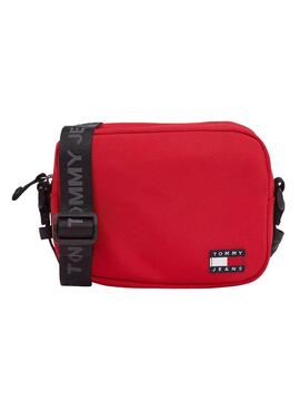 Tasche Tommy Jeans Essential Crossover Rot Damen