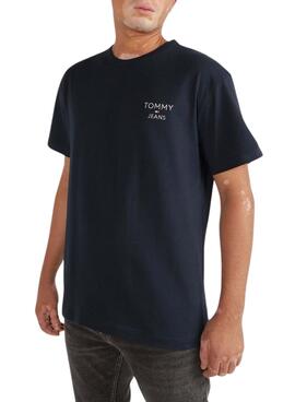 T-Shirt von Tommy Jeans in Regular Corporate Navy