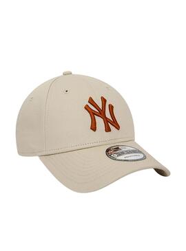 Kappe New Era New York Yankees League 9FORTY Beige