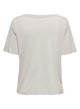 T-shirt Only Elise Beige für Damen