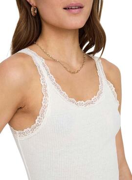 T-shirt Only Sharai Weiß für Damen