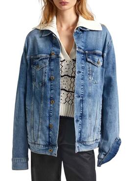 Jeansjacke Pepe Jeans Boyfriend für Damen.