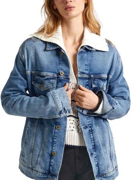 Jeansjacke Pepe Jeans Boyfriend für Damen.