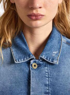 Jeansjacke Pepe Jeans Boyfriend für Damen.