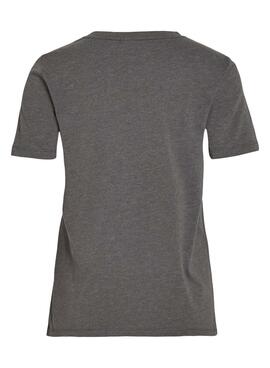 T-Shirt Vila Sunshine Grau für Damen