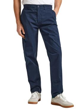 Hose Pepe Jeans Slim Chino Marine für Herren