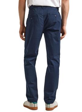 Hose Pepe Jeans Slim Chino Marine für Herren