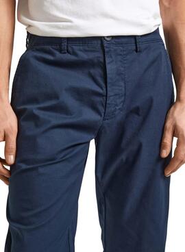 Hose Pepe Jeans Slim Chino Marine für Herren