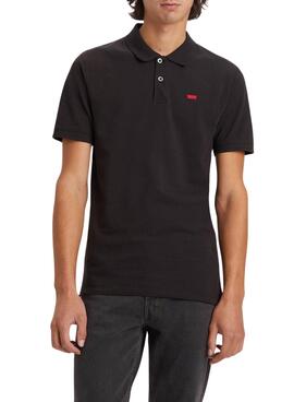 Polo Levis Housemark Schwarz für Herren