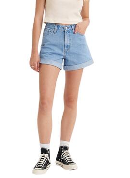 Shorts Levis Rolled Blaue für Frauen