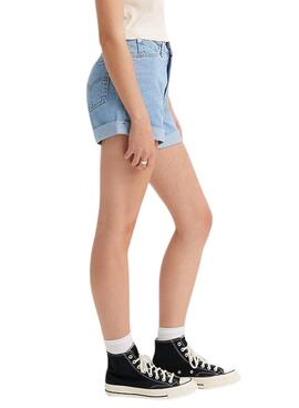 Shorts Levis Rolled Blaue für Frauen