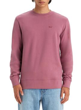 Sweatshirt Levis Housemark Pink für Herren