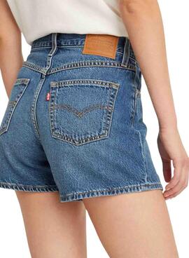 Shorts Levis 80er Jahre Blau für Frauen