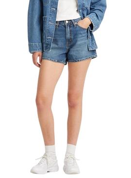 Shorts Levis 80er Jahre Blau für Frauen