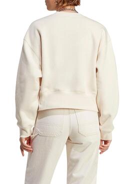 Sweatshirt Adidas Adicolor Essentials Beige Damen 