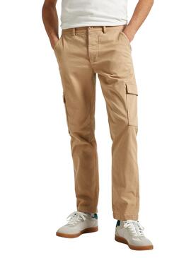 Hose Pepe Jeans Farbe Beige für Herren