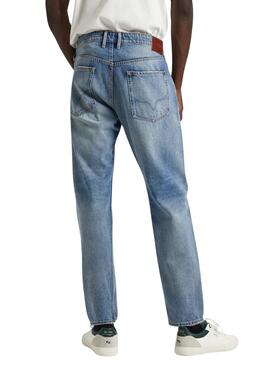 Jeans Hose Pepe Jeans Tapered Blau Herren