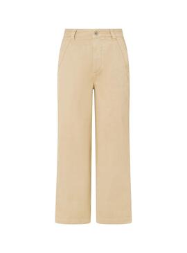 Hose Pepe Jeans Tasha Beige für Damen