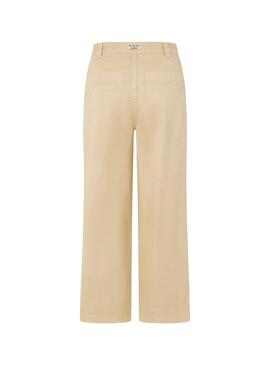 Hose Pepe Jeans Tasha Beige für Damen