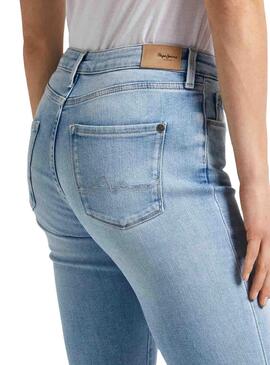 Jeanshose Pepe Jeans Skinny Blau Damen