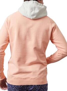 Pullover Altonadock Kängurutasche Rosa für Herren